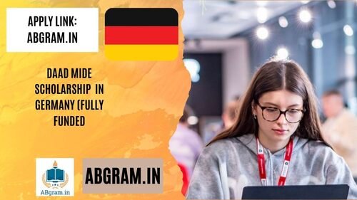 DAAD MIDE Scholarship 2025-26 in Germany (Fully Funded