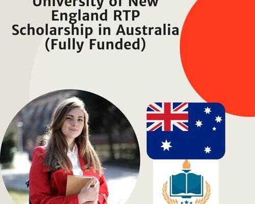 University of New England RTP Scholarship 2025-26 in Australia (Fully Funded)